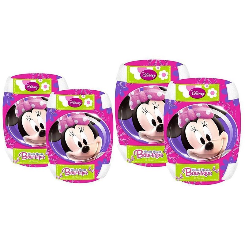 Foto van Disney beschermset minnie mouse roze/paars maat s