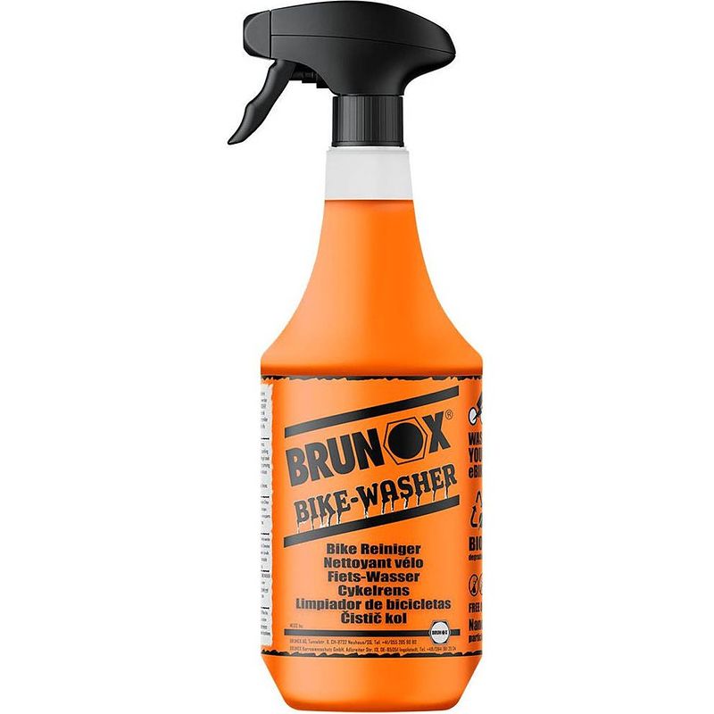 Foto van Brunox bike washer 1l. biologisch afbreekbare fietsreiniger. ook te gebruiken op e-bikes