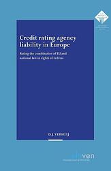 Foto van Credit rating agency liability in europe - d.j. verheij - ebook (9789054549239)