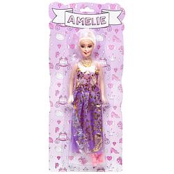 Foto van Lg-imports tienerpop amelie 27 cm paars