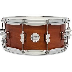 Foto van Pdp drums concept maple exotic natural honey mahogany 14 x 6.5 inch snaredrum