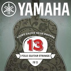 Foto van Yamaha fb13 80/20 bronze medium western gitaar snarenset