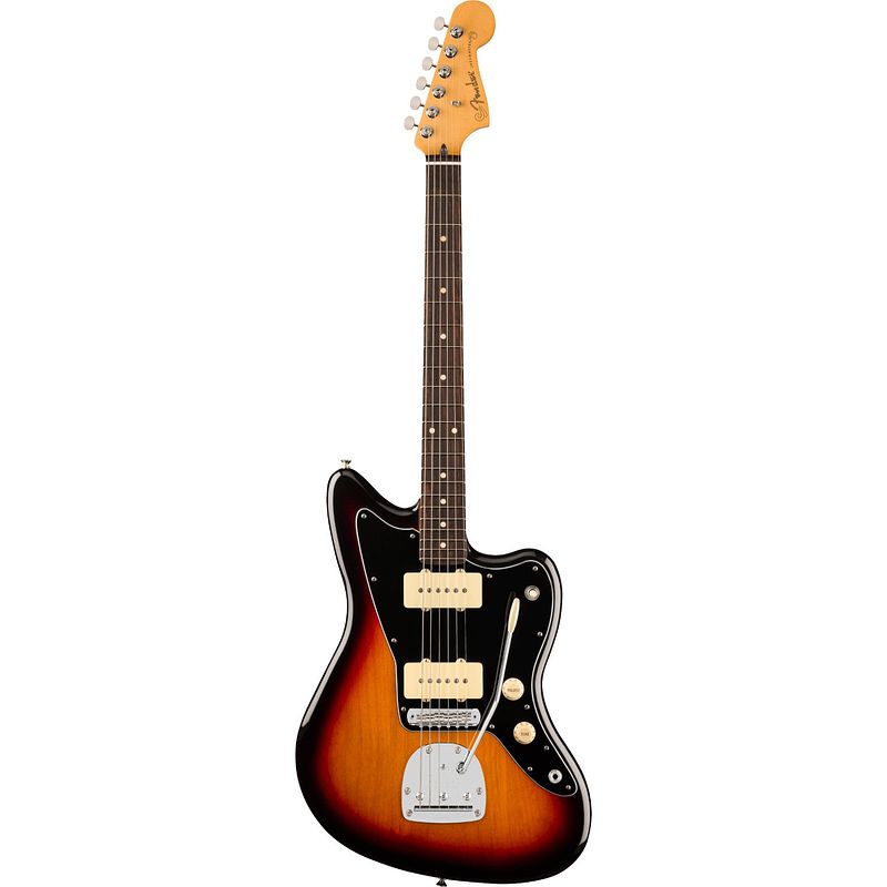 Foto van Fender player ii jazzmaster rw 3-color sunburst elektrische gitaar