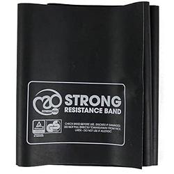 Foto van Fitness-mad weerstandsband zwaar 150 x 15 cm latex zwart