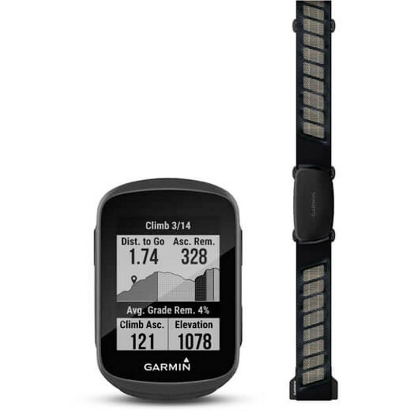 Foto van Garmin edge® 130 plus bundle outdoor navigatie fietsen bluetooth, glonass, gps, spatwaterdicht