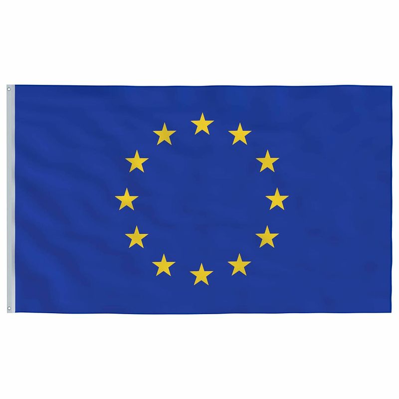 Foto van Vidaxl vlag europa 90x150 cm