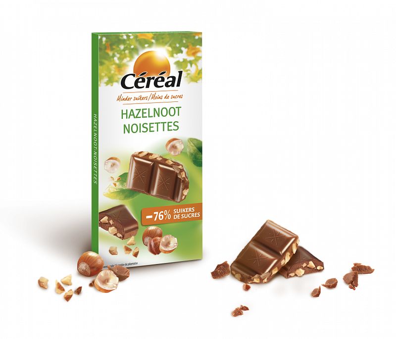 Foto van Cereal minder suikers hazelnoot 80g bij jumbo