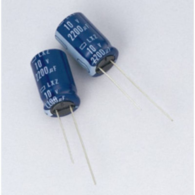 Foto van Europe chemicon elxy630ell470mh12d elektrolytische condensator radiaal bedraad 3.5 mm 47 µf 63 v 20 % (ø x l) 8 mm x 12 mm 1000 stuk(s)