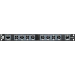 Foto van Showgear ds-24 f/5 dmx 5p (female) racksplitter via rj45