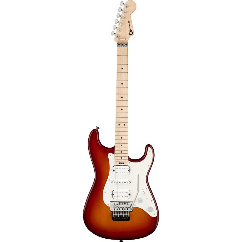 Foto van Charvel pro mod so-cal style 1 hsh fr m cherry kiss burst elektrische gitaar