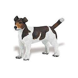 Foto van Safari speelfiguur jack russel terrier 6,5 cm bruin/wit