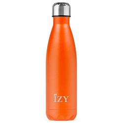 Foto van Izy bottles - thermosfles/isoleerfles 500ml - mat oranje