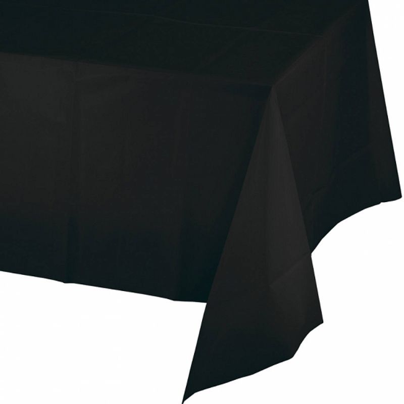 Foto van Halloween - tafelkleden zwart 274 x 137 cm - feesttafelkleden