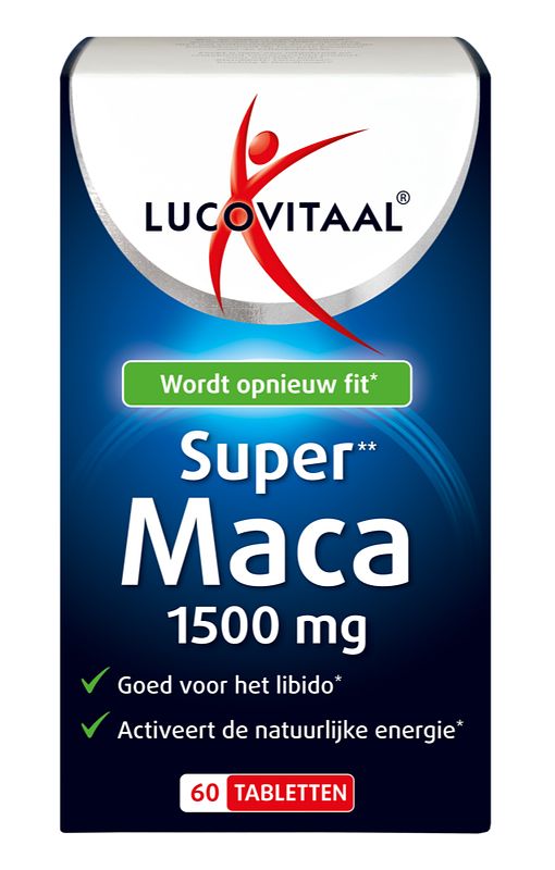 Foto van Lucovitaal super maca tabletten