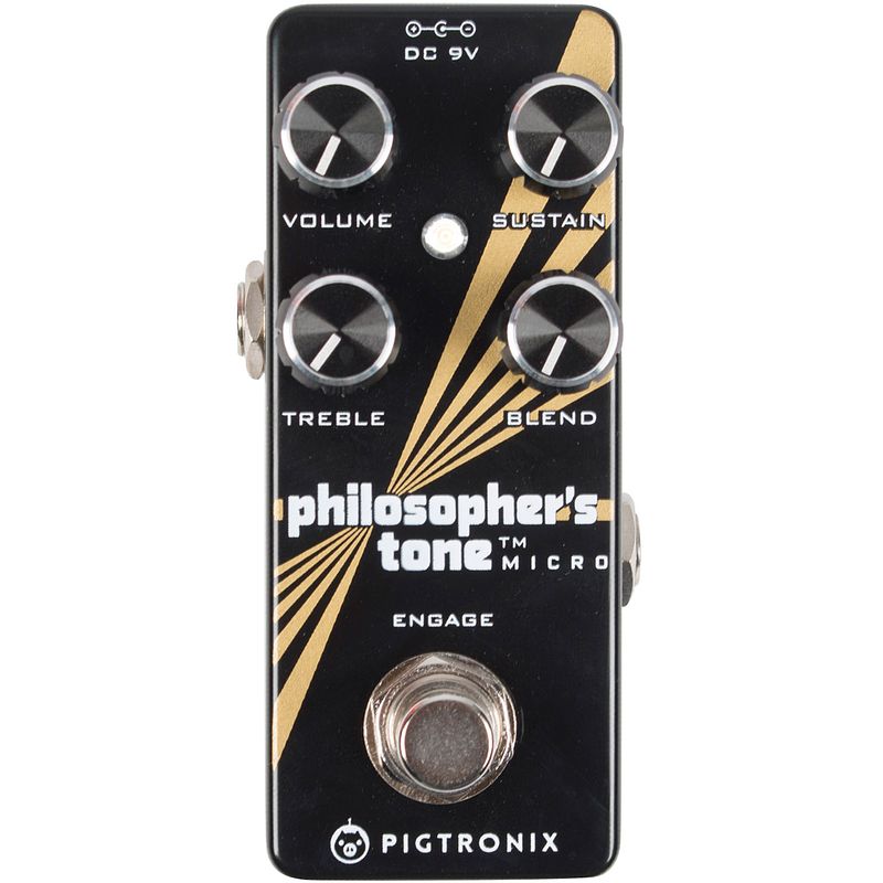 Foto van Pigtronix philosopher'ss tone micro compressor pedaal