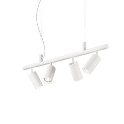 Foto van Ideal lux - dynamite - hanglamp - metaal - gu10 - wit