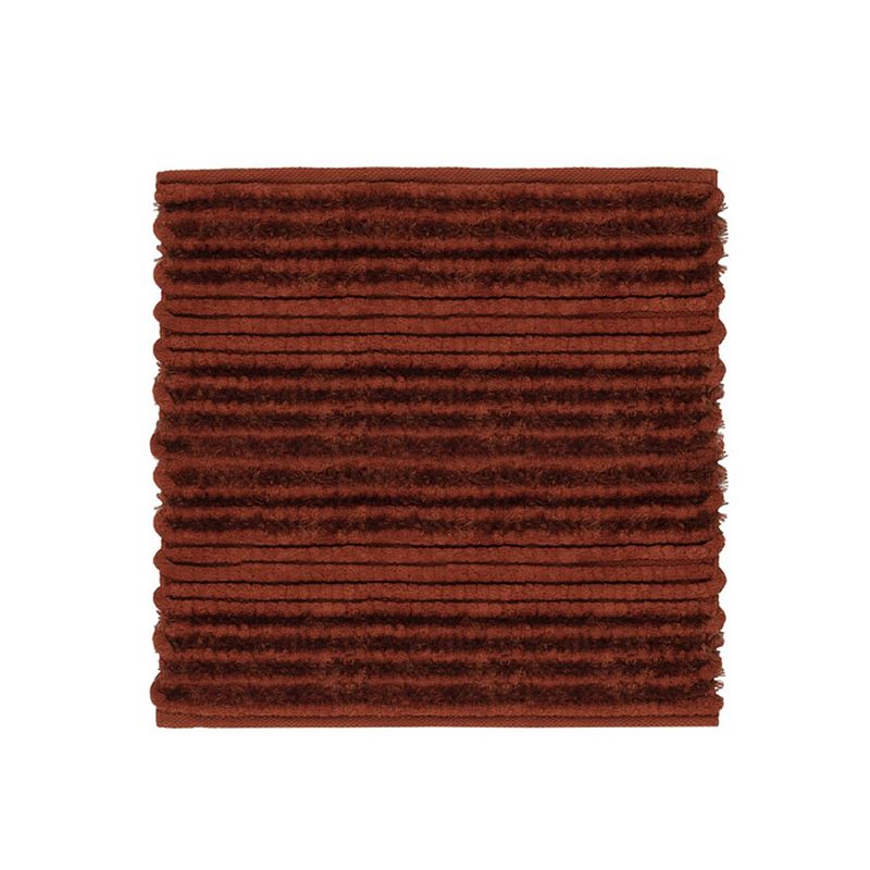 Foto van Heckett & lane badmat solange - copper oranje - bidetmat 60x60 cm