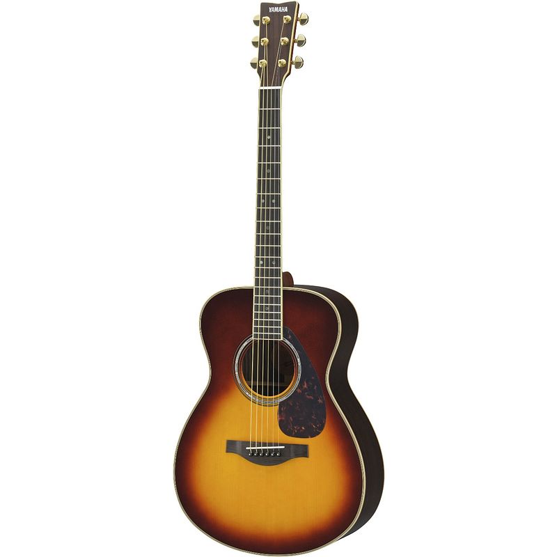 Foto van Yamaha ls16 are brown sunburst elektrisch-akoestische western