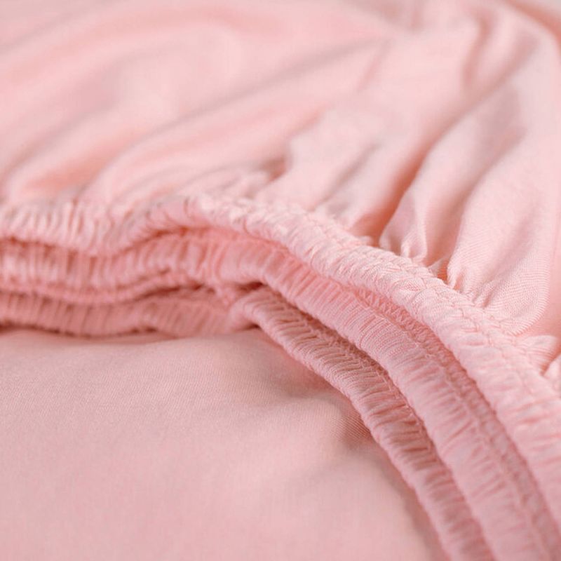 Foto van Cinderella jersey hoeslaken rose pink-lits-jumeaux (160x210/220 cm)