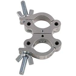 Foto van Showtec 50 mm compact swivel coupler 300 kg zilver