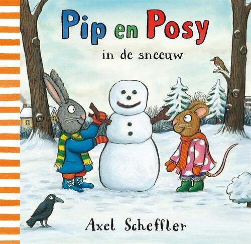 Foto van Pip en posy in de sneeuw - axel scheffler - kartonboekje;kartonboekje (9789025771645)