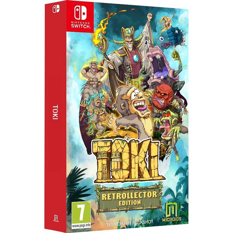 Foto van Nintendo switch toki retrollector's edition