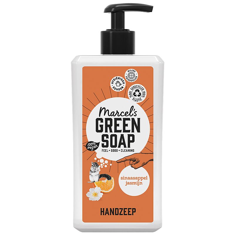 Foto van Marcels green soap handzeep sinaasappel & jasmijn