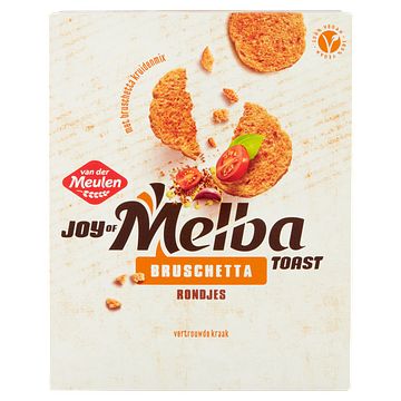 Foto van Van der meulen joy of melba toast bruschetta rondjes 90g bij jumbo