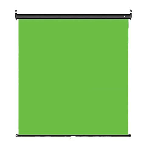 Foto van Studioking wand pull-down green screen fb-180200wg 180x200 cm chroma groen