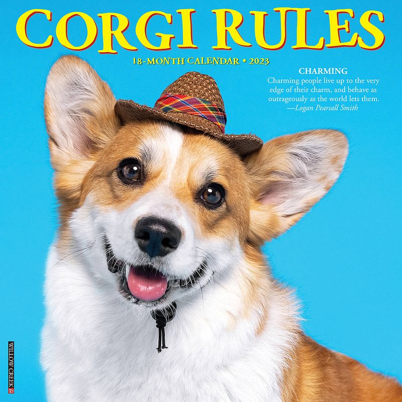 Foto van Corgi rules kalender 2023