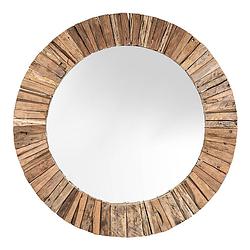 Foto van Livingfurn - spiegels dakota mirror - 40x40x4 - riverwood