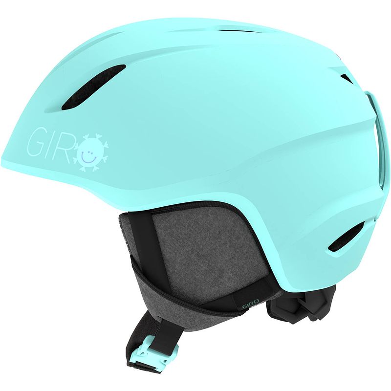 Foto van Giro skihelm launch junior abs mintgroen maat 48,5 - 52 cm