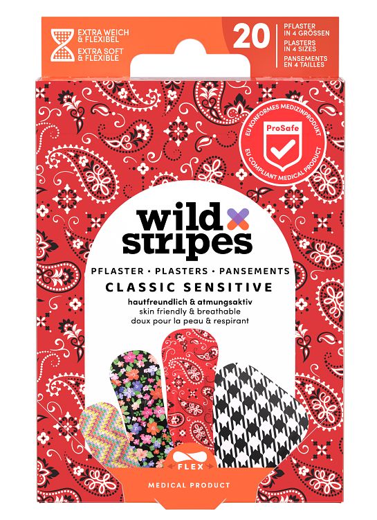 Foto van Wild stripes pleister classic sensitive fashion