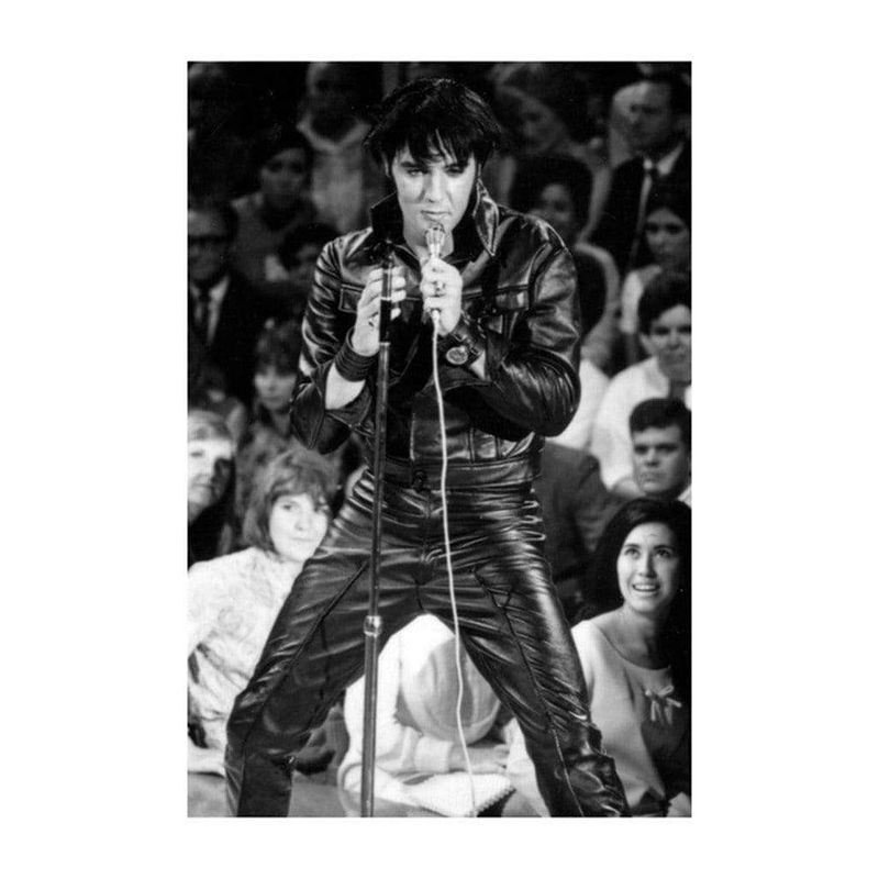 Foto van Pyramid elvis presley 68 comeback special kunstdruk 40x50cm