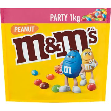 Foto van M&m'ss pinda chocolade partyzak 1kg bij jumbo