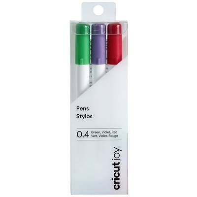 Foto van Cricut joy™ 0,4 mm, 3er stiftset rood, groen, violet