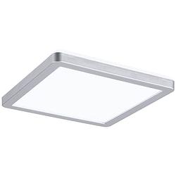 Foto van Paulmann 71007 p atria shine 11,2w 4000k 190x190 ch m k led-plafondlamp 11.2 w chroom (mat)