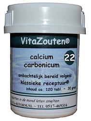Foto van Vita reform vitazouten nr. 22 calcium carbonicum 120st