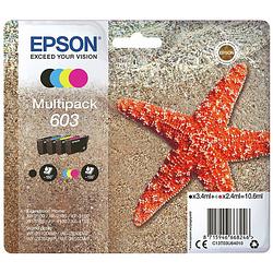 Foto van Epson cartridge multipack zwart + kleur (4 stuks)