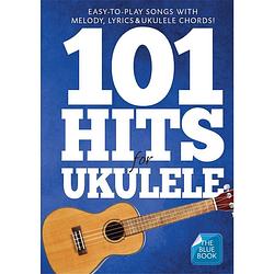 Foto van Hal leonard 101 hits for ukulele (blue book) songboek voor ukelele
