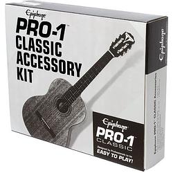 Foto van Epiphone accessory kit pro-1 nylon accessoireset voor klassieke gitaar
