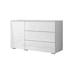 Foto van Meubella dressoir pure - 111 cm - wit - actie