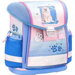 Foto van Belmil schooltas my sweet caty 32 x 19 x 36 cm blauw/roze