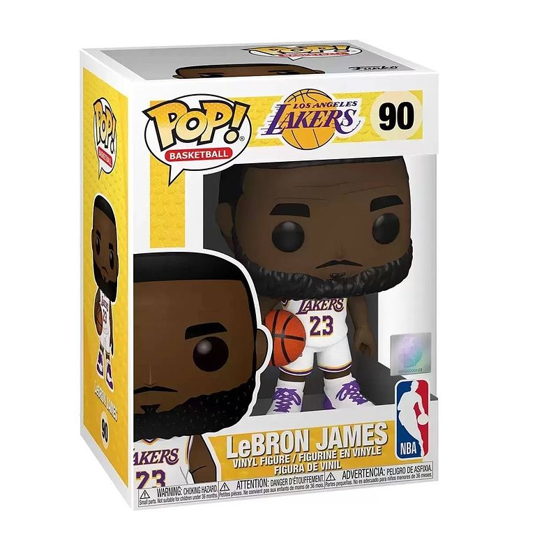 Foto van Pop basketball: nba lakers - lebron james - funko pop #90