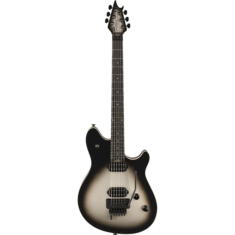 Foto van Evh wolfgang special silverburst eb elektrische gitaar