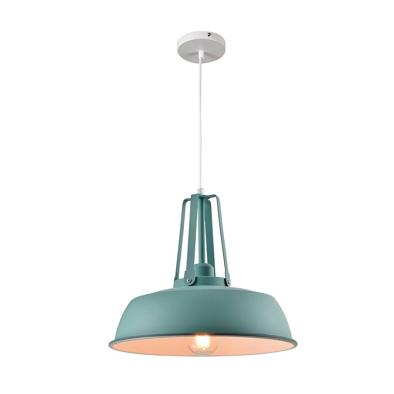 Foto van Quvio hanglamp rond groen - quv5080l-green