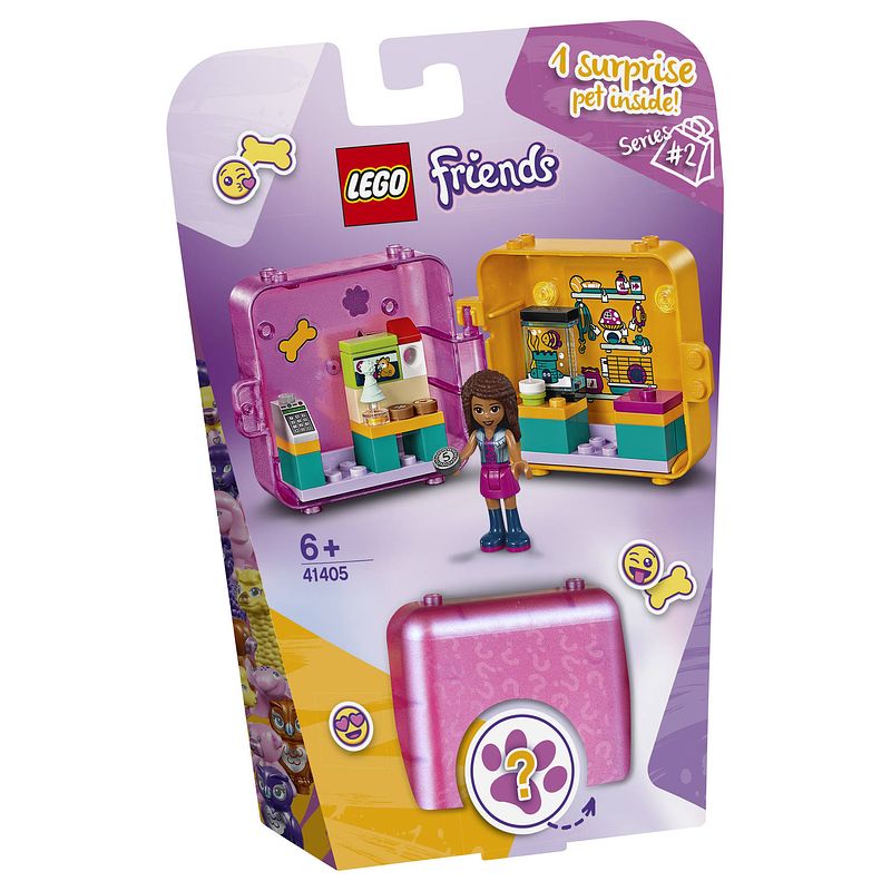 Foto van Lego friends andrea's winkelspeelkubus - 41405