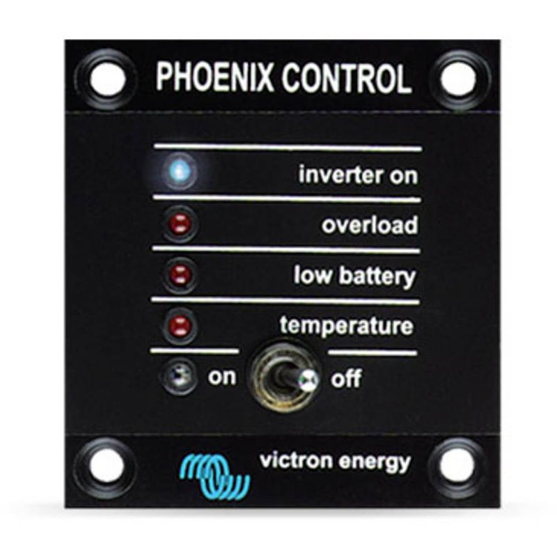 Foto van Victron energy inverter control omvormer bedienpaneel rec030001210
