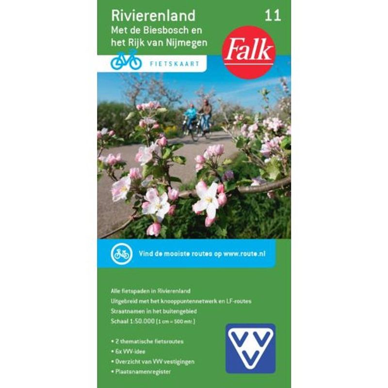 Foto van Falk vvv fietskaart 11 rivierenland