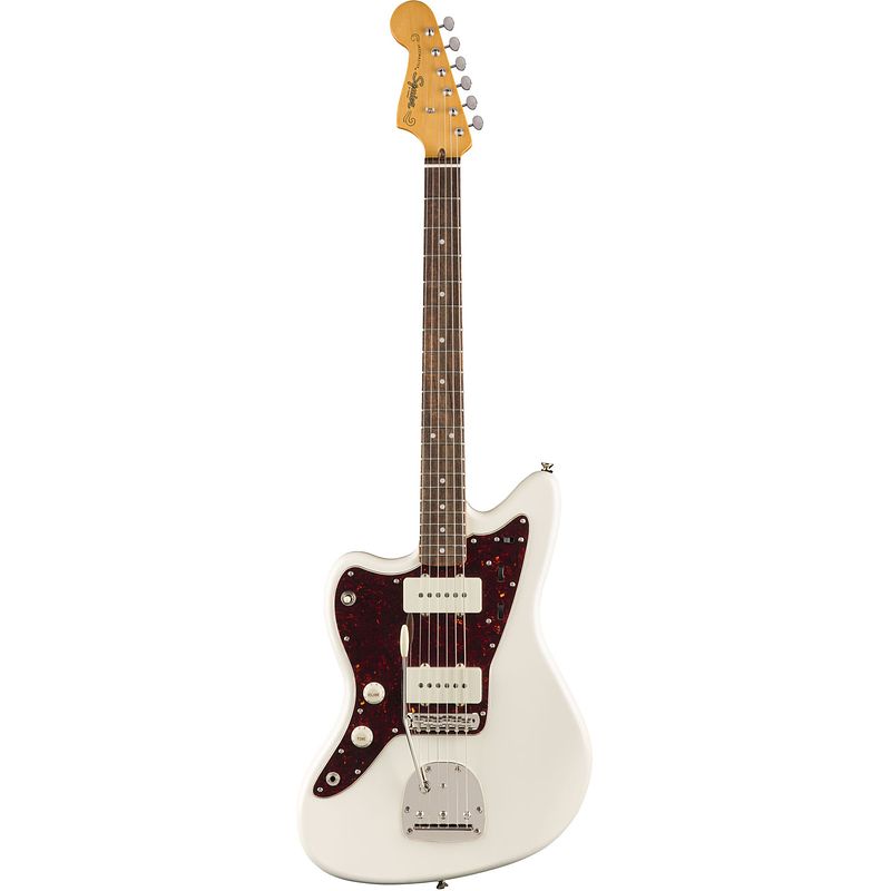 Foto van Squier classic vibe 60s jazzmaster lh olympic white